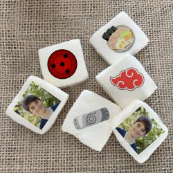 Guimauves personnalisées photo décor Naruto