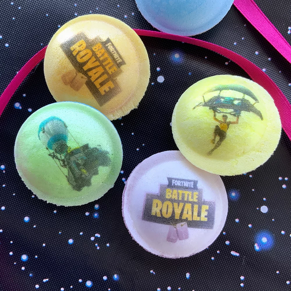 Soucoupes personnalisées décor Fortnite