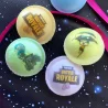 Soucoupes personnalisées décor Fortnite