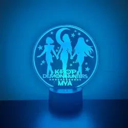 Lampe/veilleuse personnalisée Kpop Demon Hunter