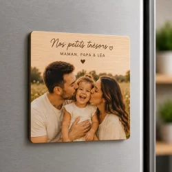 Magnet personnalisé en bois