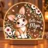 Lampe veilleuse personnalisée Lapin