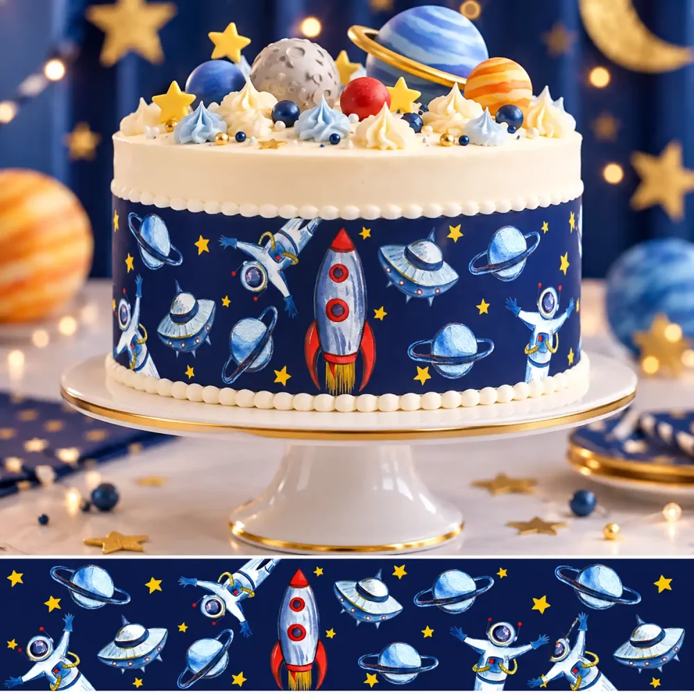 Bandes de gâteaux sucre Espace