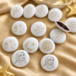 Palets choc' personnalisés décor Eid Mubarak