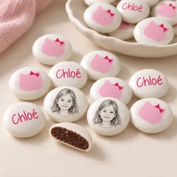 Palets choc' personnalisés décor Kitty