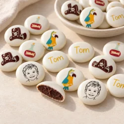 Palets choc' personnalisés décor Pirate