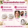 Palets choc' personnalisés décor roses vintages