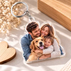 porte clef personnalisé à la forme