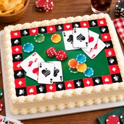 Feuille de sucre A3 Poker