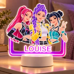Lampe/veilleuse personnalisée Kpop Demon Hunter - copie