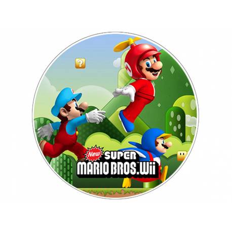 Disque sucre Mario Bros