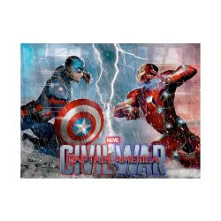 Décor sur sucre Capitaine America Civil War A4