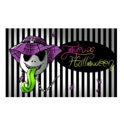 Feuille de sucre A3 Squelette d'Halloween