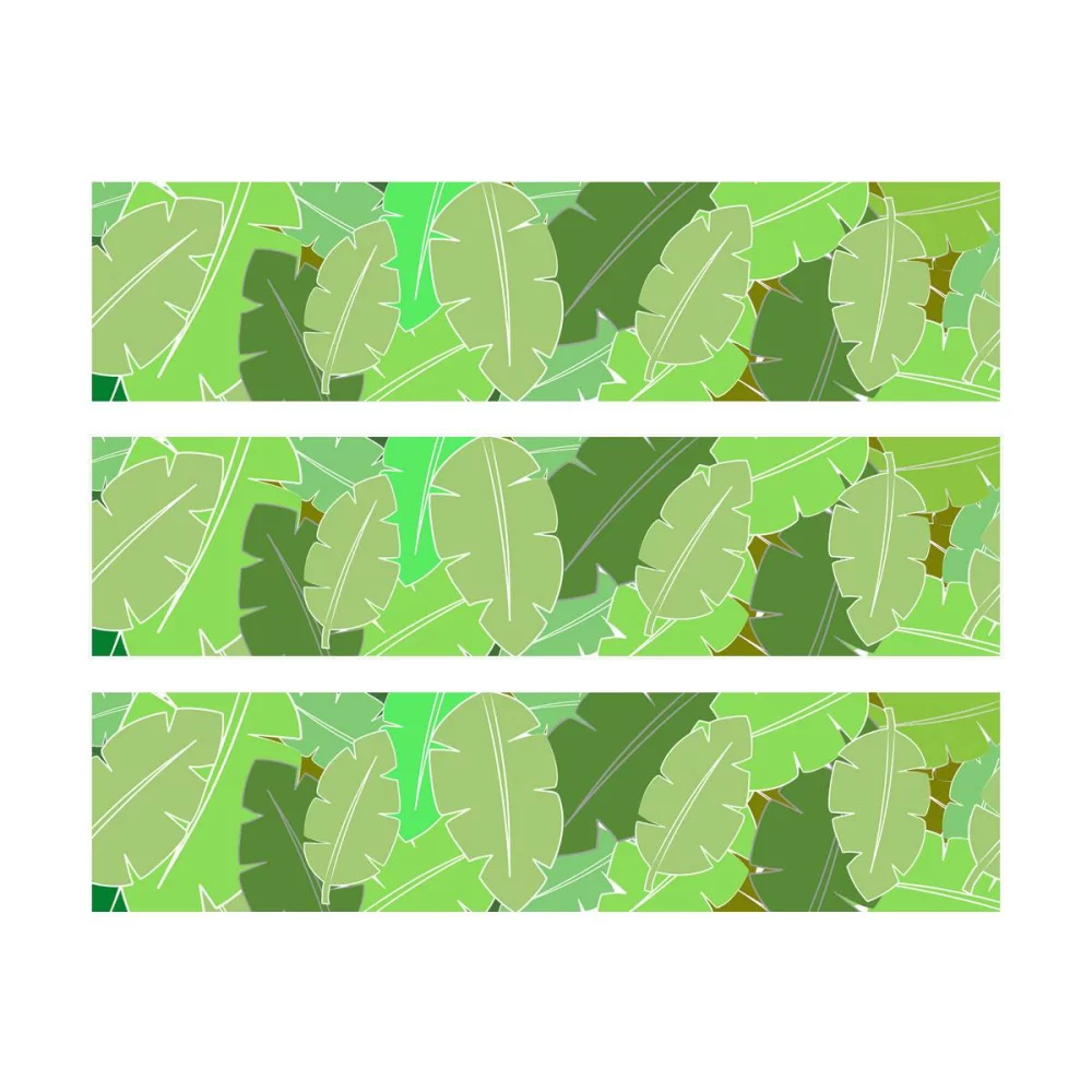 3 Bandes de gâteaux sucre décor Jungle