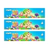 3 Bandes de gâteaux sucre décor Candy Crush