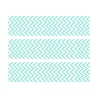 3 Bandes de gâteaux sucre décor chevrons bleu