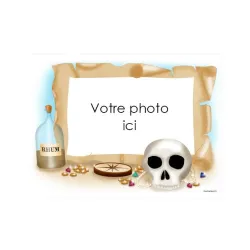 Feuille de sucre A4 personnalisé Pirate