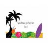 Feuille de sucre A4 personnalisé Hawaï
