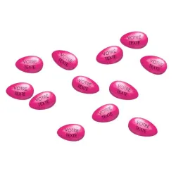Dragées personnalisées framboise au chocolat