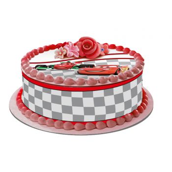 Kit deco de gâteau cars racing