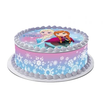 Kit deco de gâteau Reine des neiges