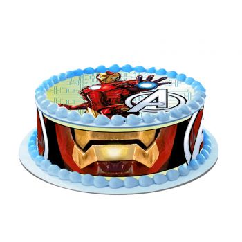 Kit deco de gâteau decor Iron man