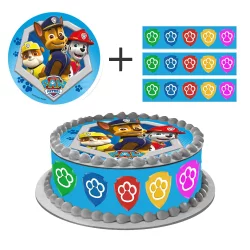 Kit deco de gâteau Pat Patrouille chase