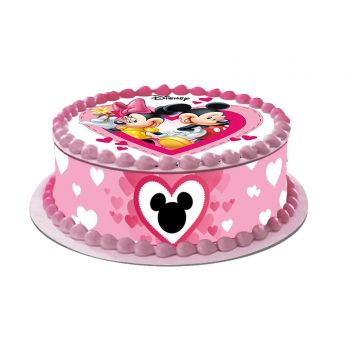 Kit deco de gâteau Mickey Minnie Love