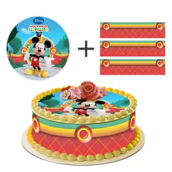 Kit deco de gâteau Mickey club house