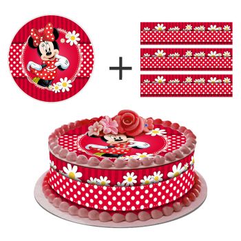 Kit deco de gâteau Minnie