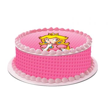 kit deco de gâteau Princesse Peach