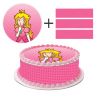 kit deco de gâteau Princesse Peach