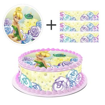 Kit deco de gâteau Fée Clochette