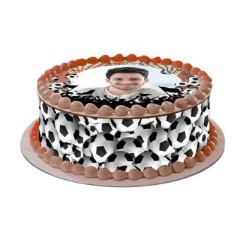 Kit deco gâteau personnalisé Fan de foot