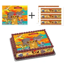 Kit deco de gâteau Le Roi Lion A4 