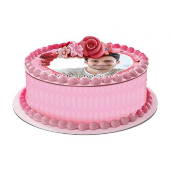 Kit deco gâteau personnalisé Coeurs