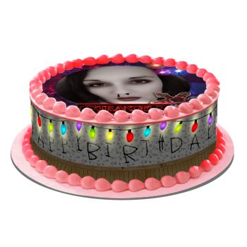 Kit deco gâteau personnalisé Stranger Birthday