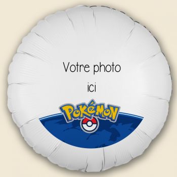 Ballon personnalisé décor Pokemon