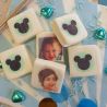 Guimauves personnalisées photo décor Mickey Baby