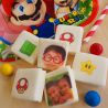 48 Guimize carrés personnalisés photo décor Mario