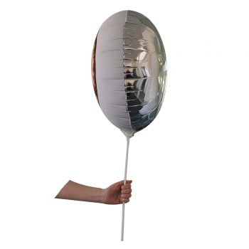 Maxi ballon personnalisé décor ma biche Ø43cm