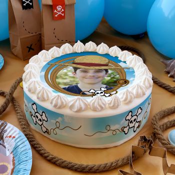 Kit deco gâteau personnalisé One Piece