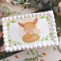 Feuille de sucre A3 renard