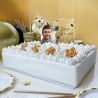 Cake topper Grand format personnalisé Joyeux anniversaire or