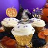 12 Cupcakes topper Halloween