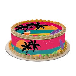 Kit deco de gâteau Hawaï