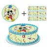 Kit deco de gâteau Mickey Festif