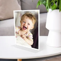 Cadre photo personnalisé plaque plexi polaroïde 
