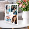 Cadre photo personnalisé pèle mêle plaque plexi 