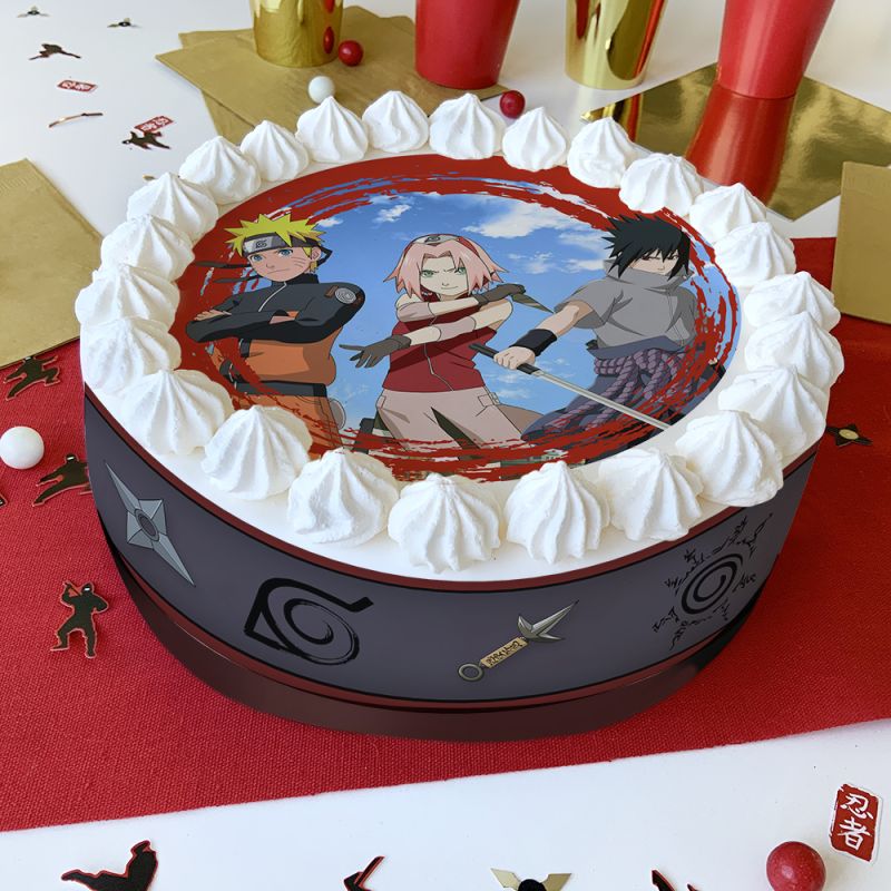 Kit deco de gâteau Naruto